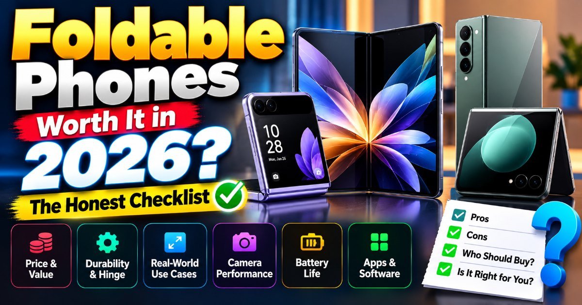 Foldable Phones Worth It in 2026? The Honest Checklist
