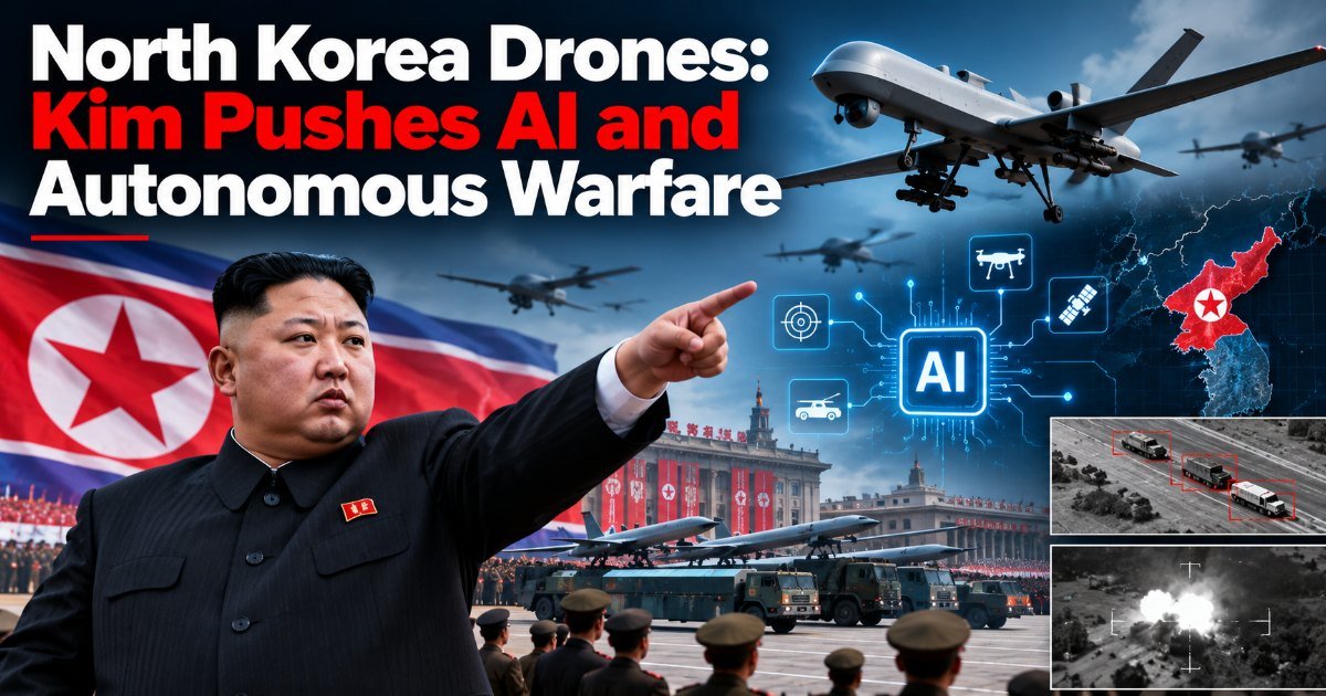 North Korea Drones: Kim Pushes AI and Autonomous Warfare